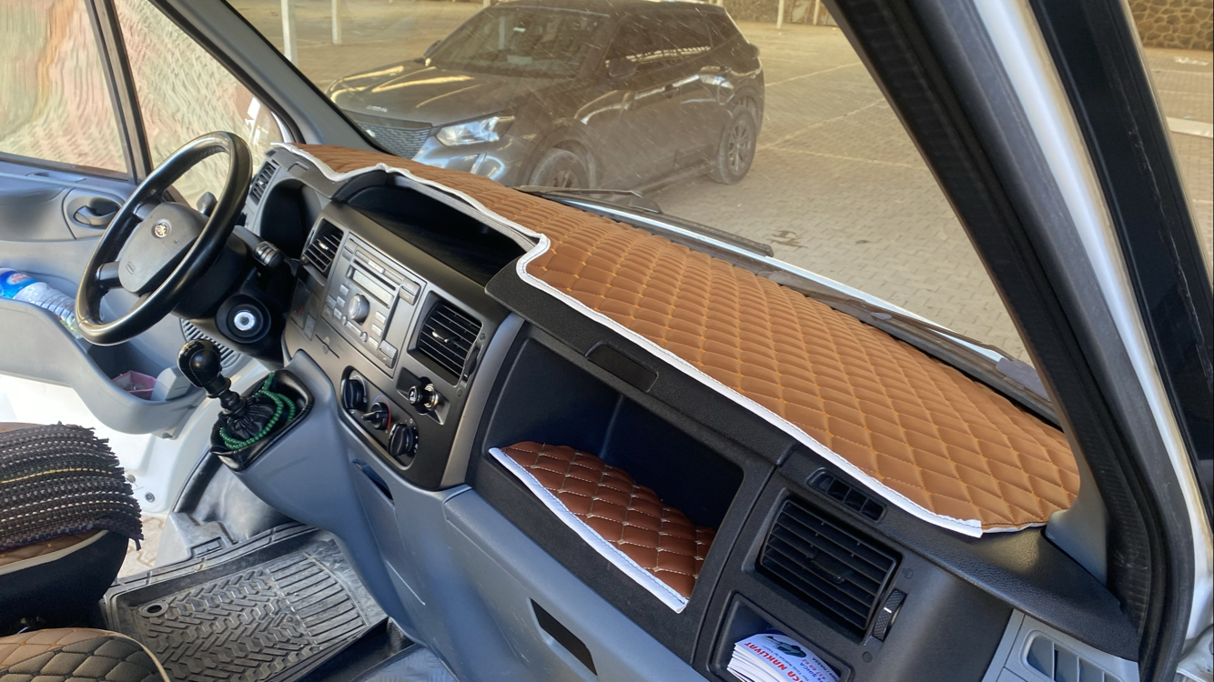 FORD TRANSİT 2007/2012 model arası TABA, TABA Püskülsüz Torpido ÖRTÜSÜ