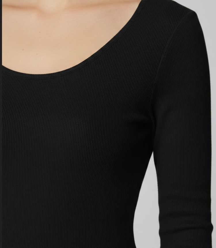 Kadın Basic Uzun Kollu T-Shirt 