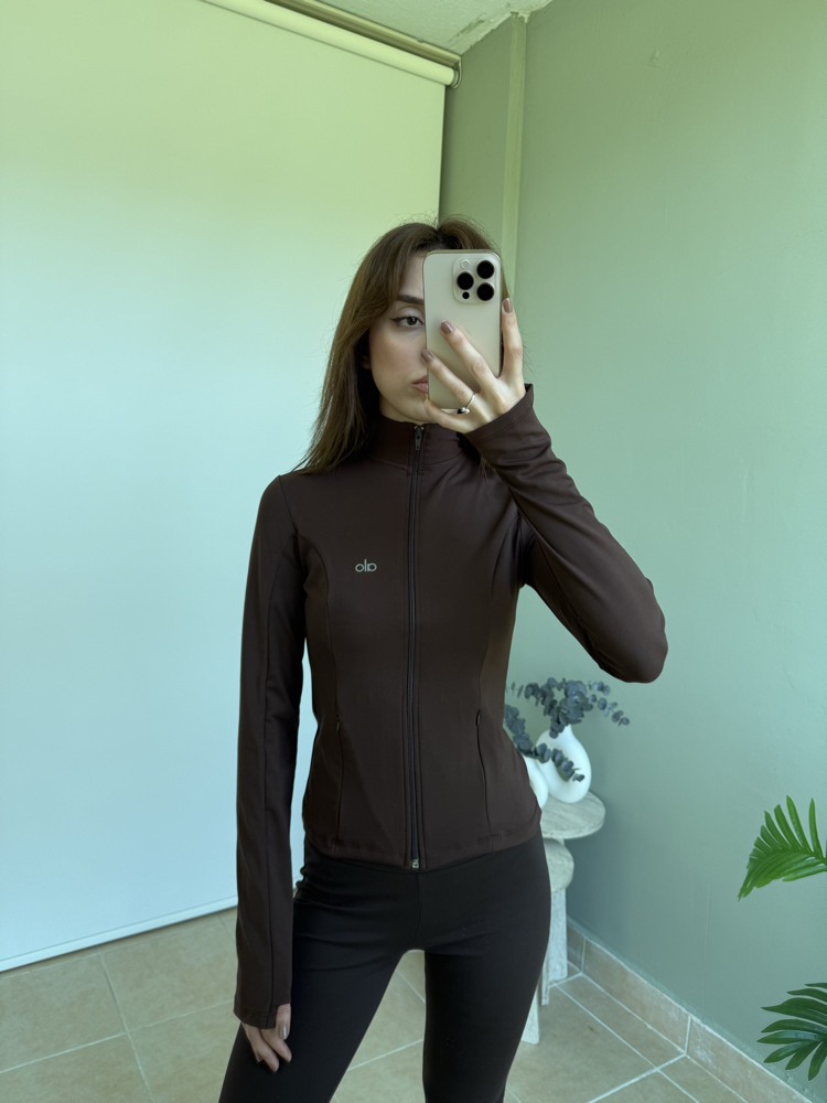 Parmak Geçme Detay Spor Ceket