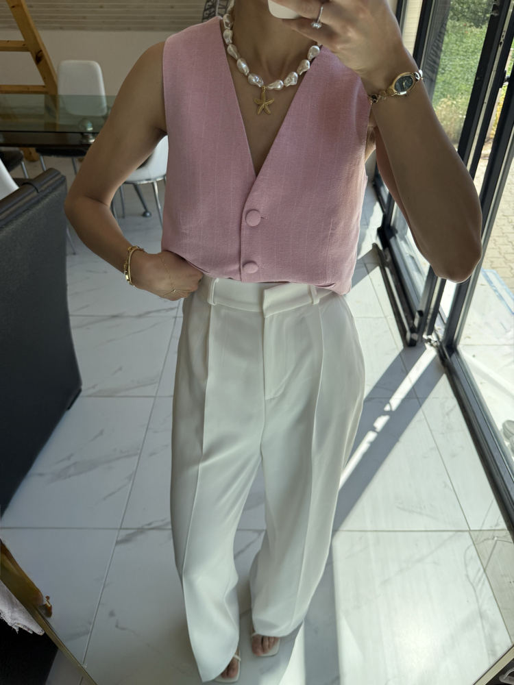 Beyaz Zara Palazzo