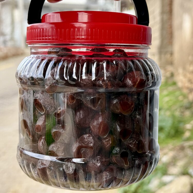 Siyah bastırma zeytin (memecik) 1 kg