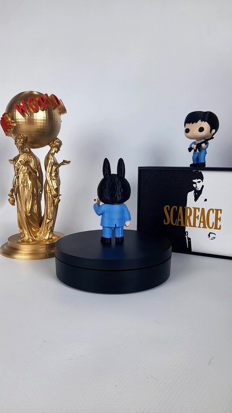 Scarface Tony Montana Labubu – Tony Montana Koleksiyonluk Dekor