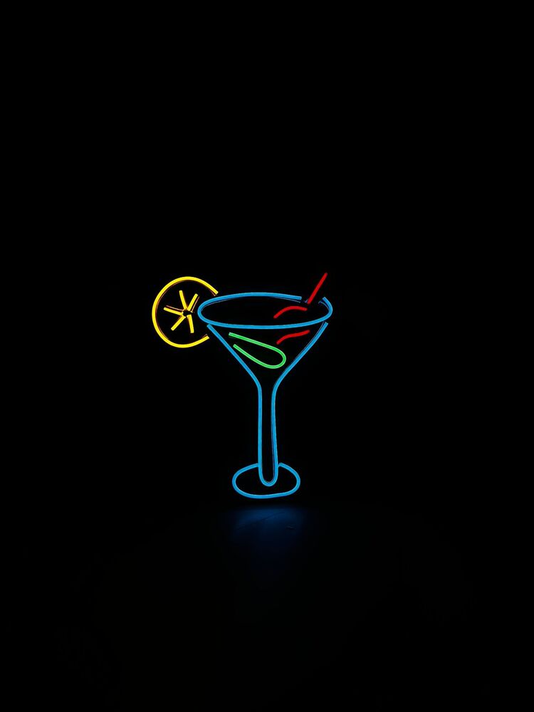 Kokteyl Bardağı Neon