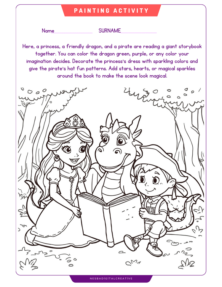 Children’s Book Day Activity Pack – Ages 3-6
