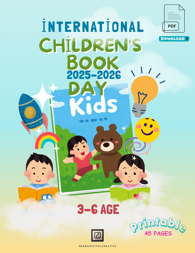 Children’s Book Day Activity Pack – Ages 3-6