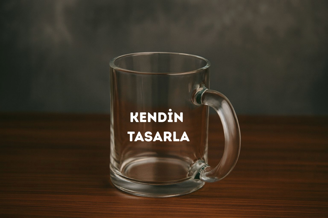 Şeffaf Cam Bardak