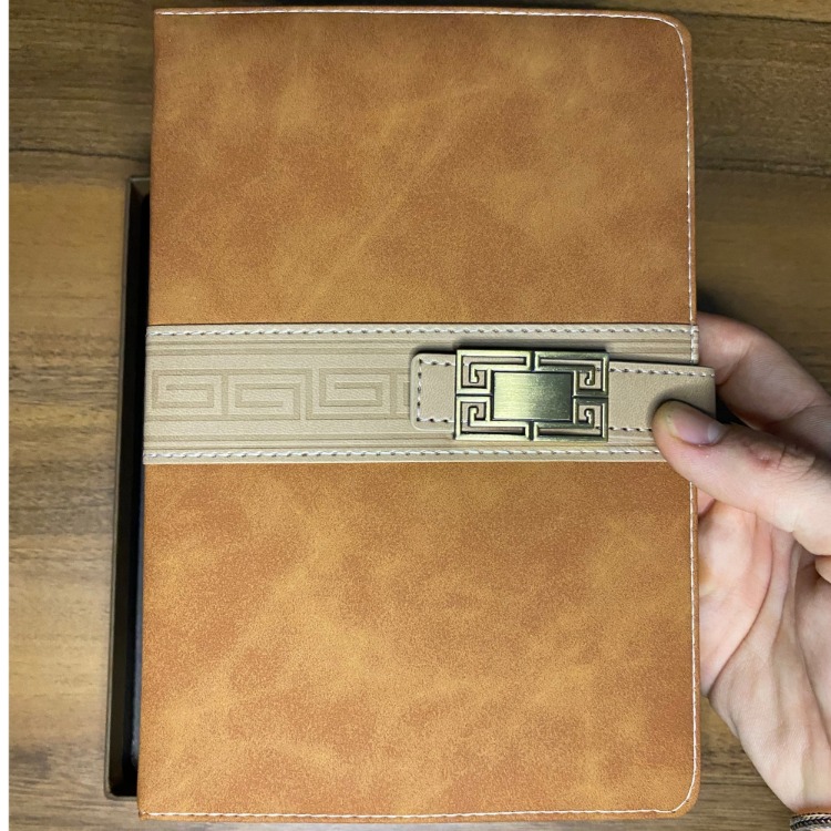 Kahverengi Defter Kalem Set - Kişiye Özel İsimli