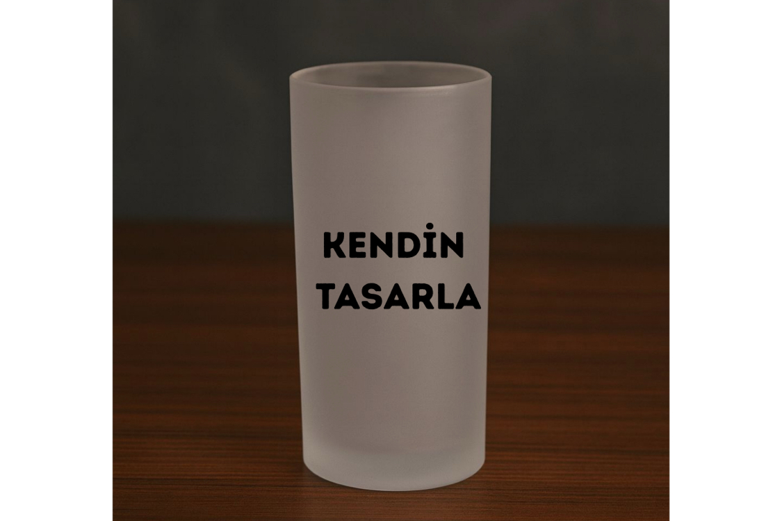 Buzlu Cam Rakı Bardağı