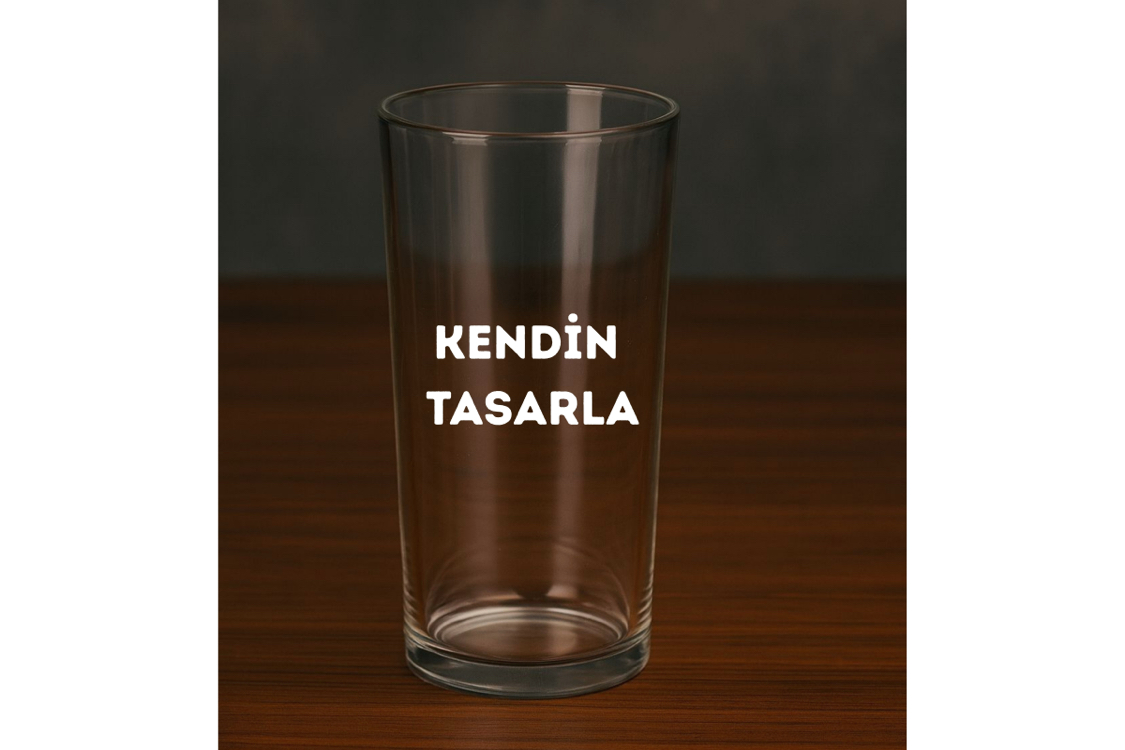 Şeffaf Cam Rakı Bardağı