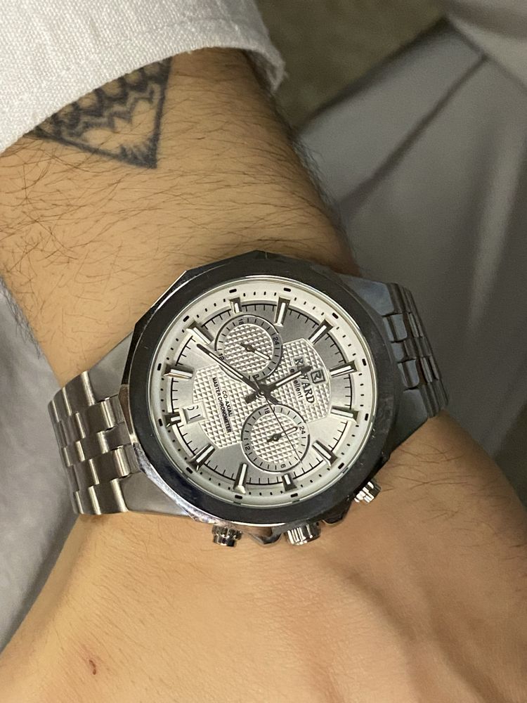 Reward RD813250M Gümüş Kadran Çelik Kordon Erkek Kol Saati (2 Yıl Garantili)