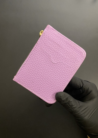 Pembe Fermuarlı Akordeon Kartlık 