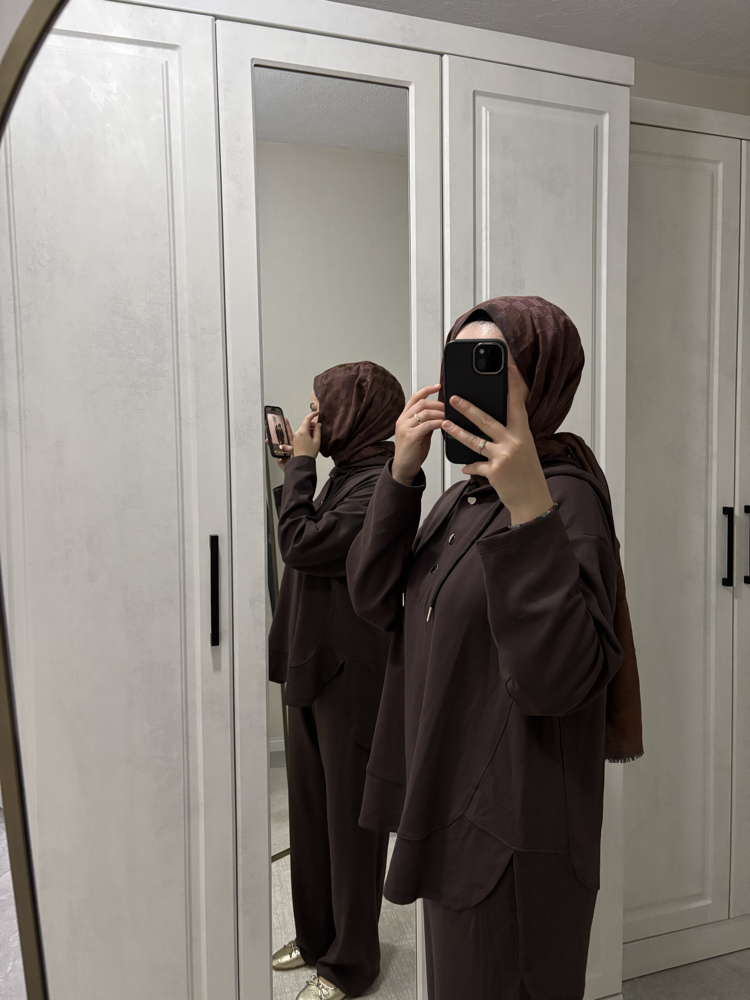 Oysho Kahverengi 2’li Takım