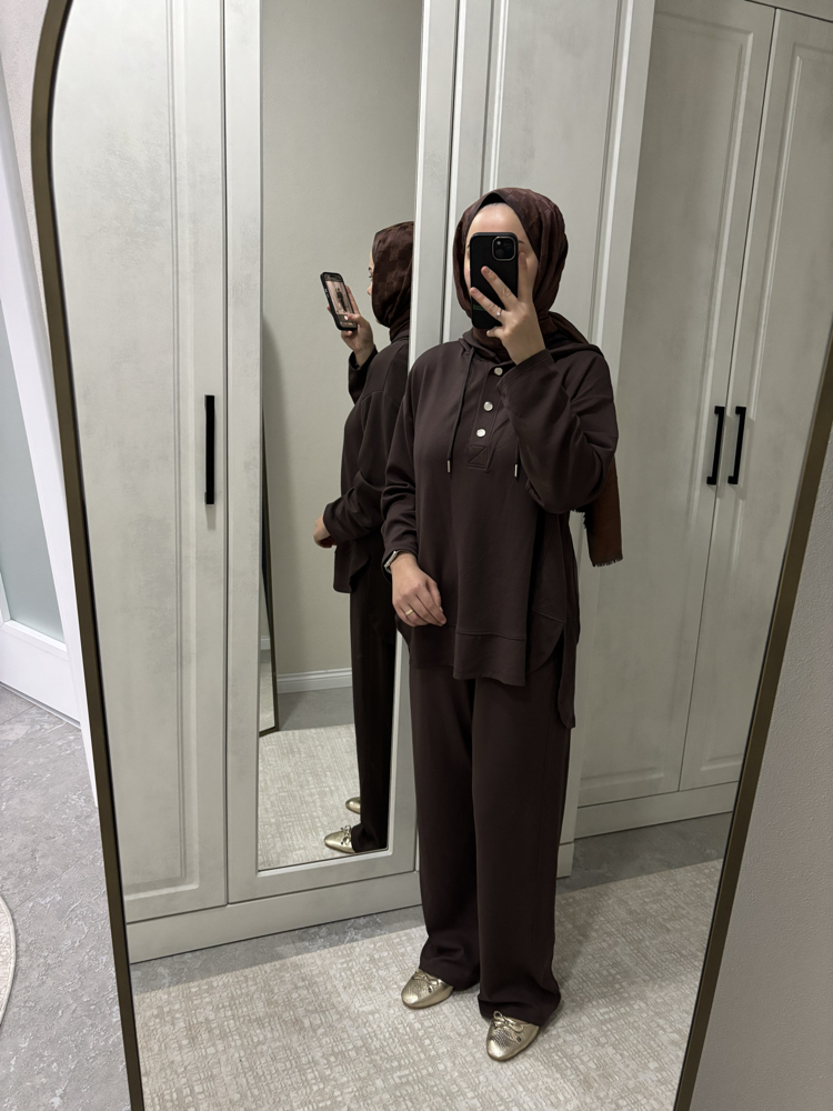 Oysho Kahverengi 2’li Takım