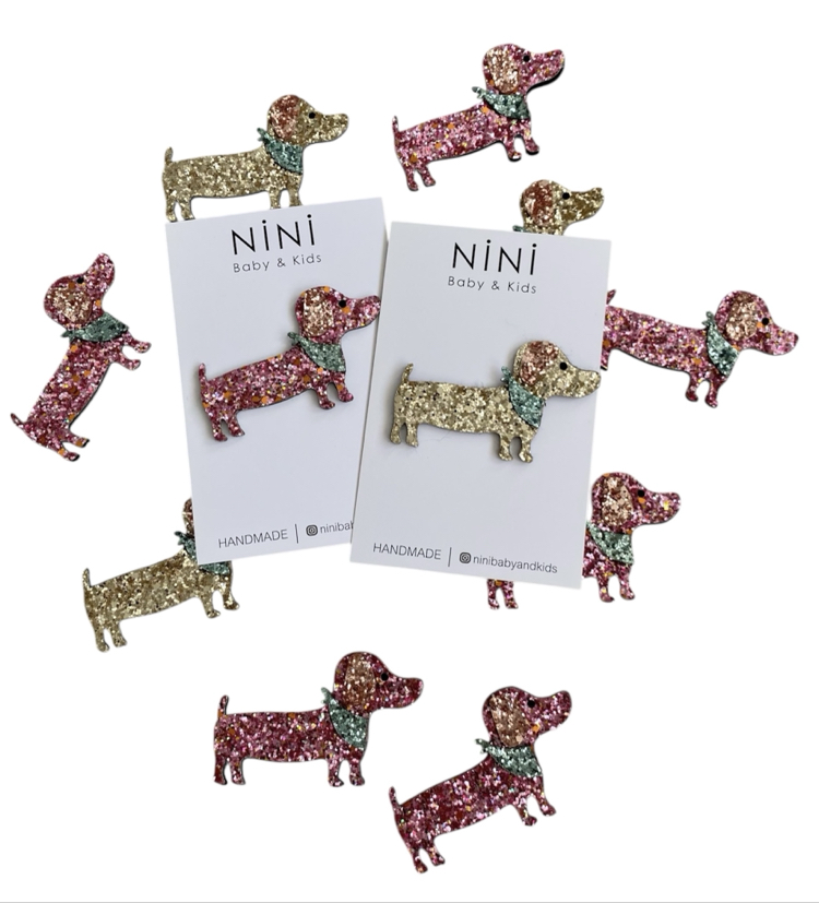 Glitter Sosis Köpek Toka