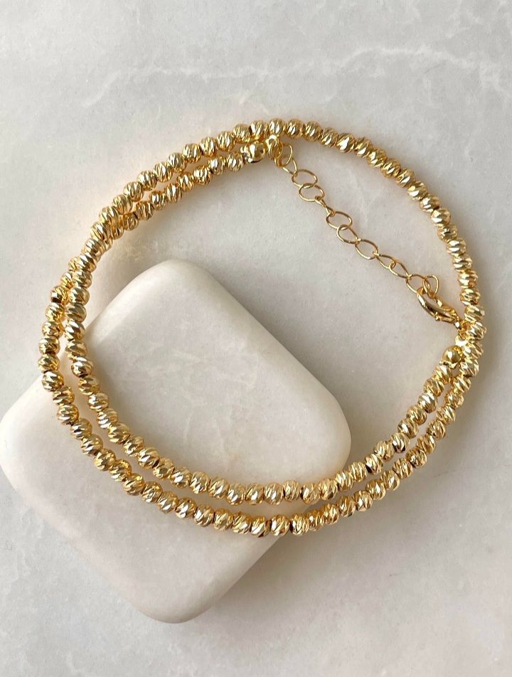  Altın Kaplama Dorika Model Gold Kolye 