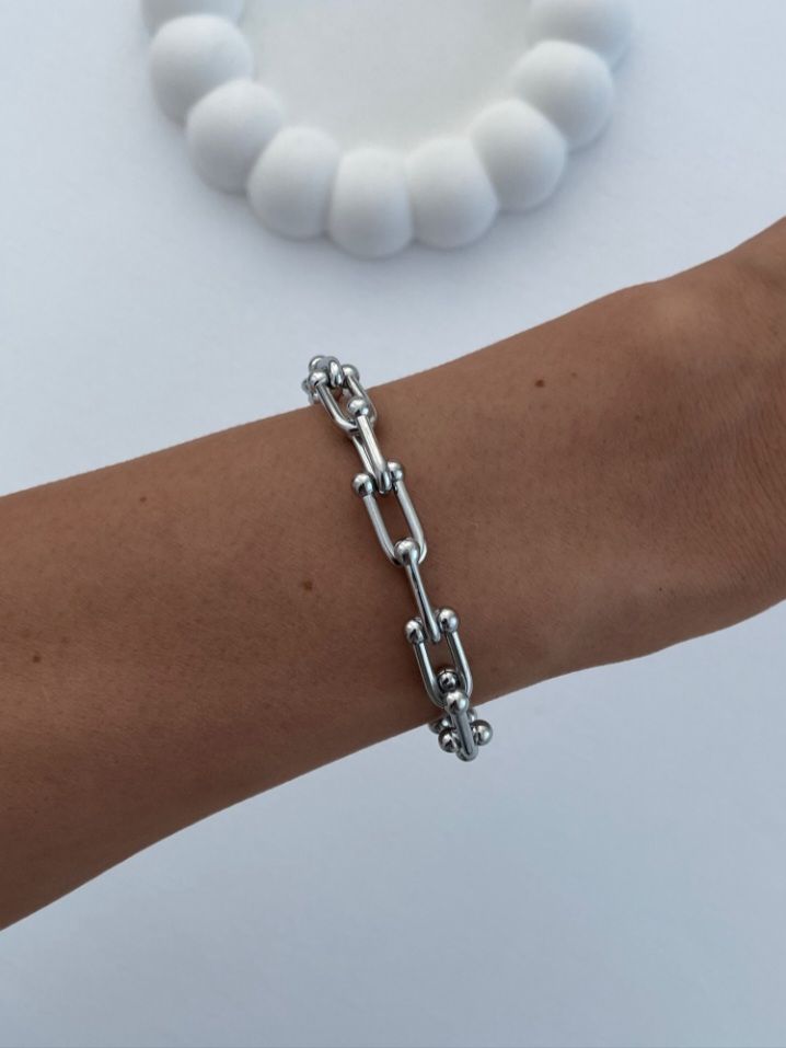 Çelik Marka Model Silver Bileklik 