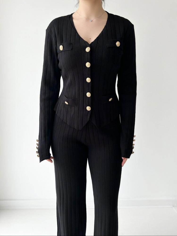 BALMAIN SET - SİYAH