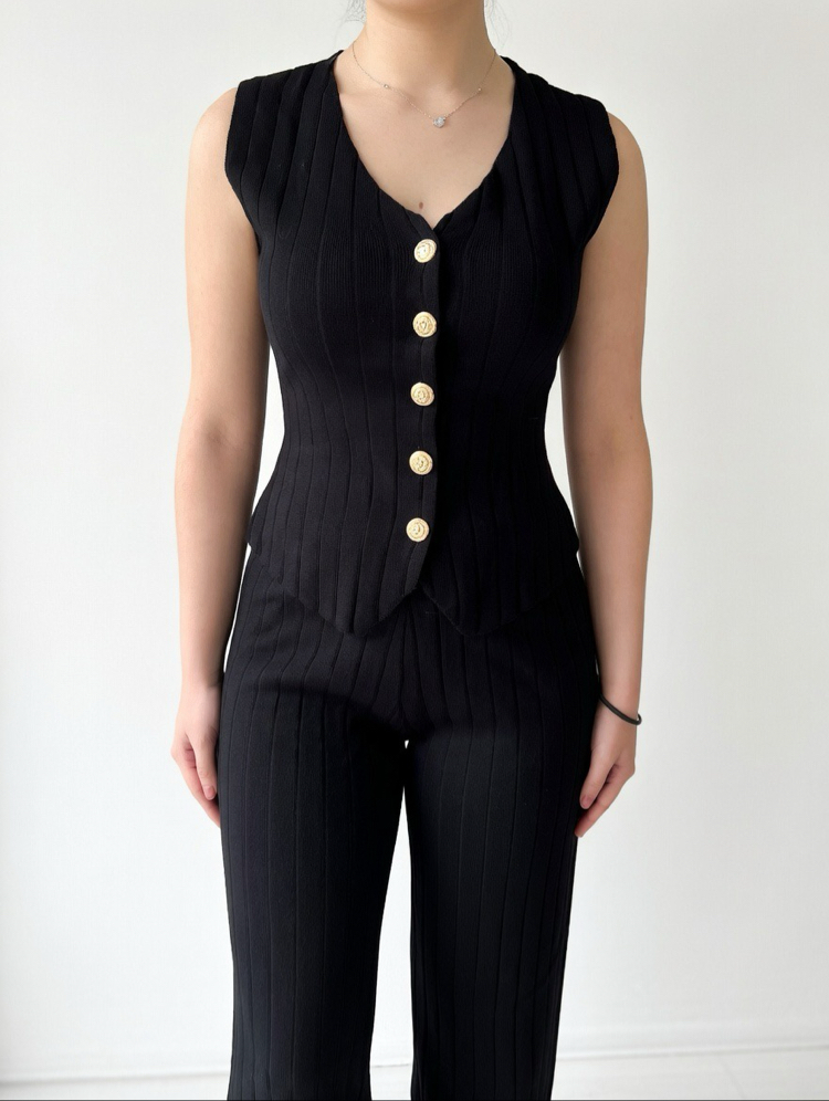 BALMAIN SET - SİYAH
