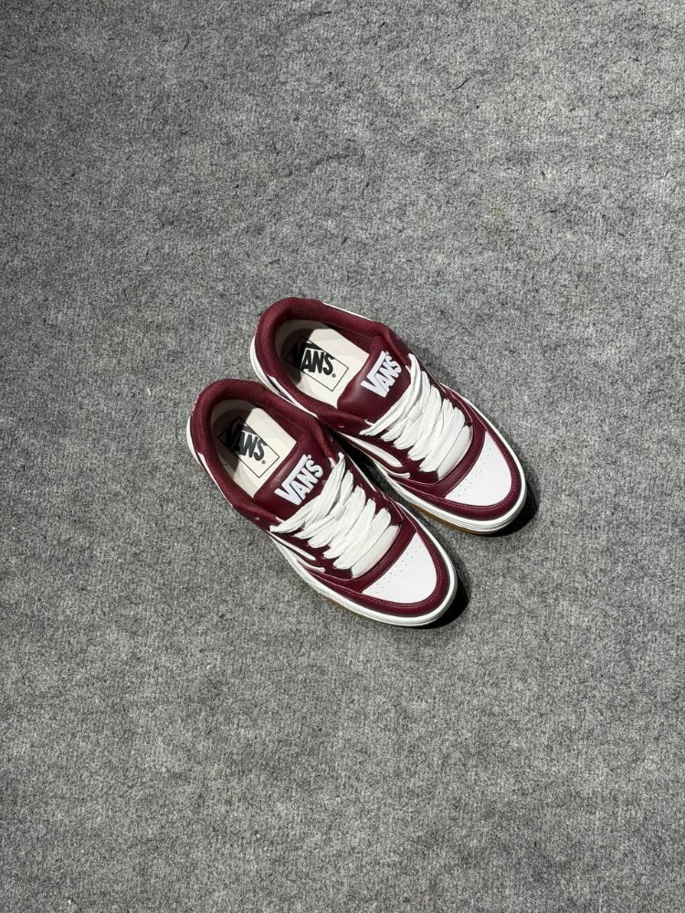 VANS HYLANE BEYAZ BORDO