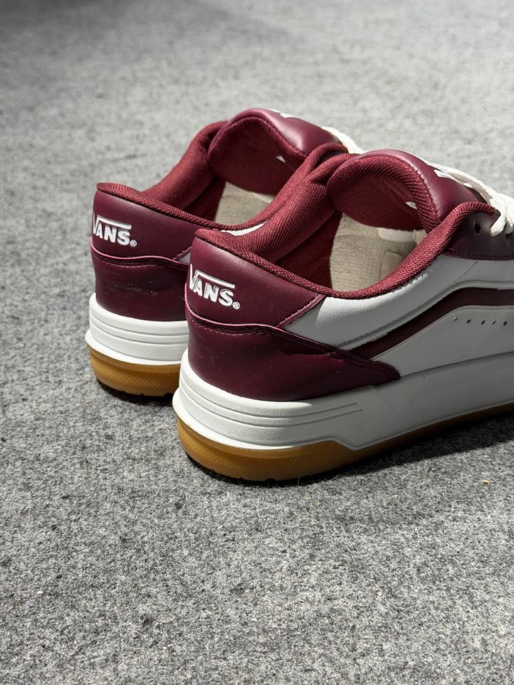 VANS HYLANE BEYAZ BORDO