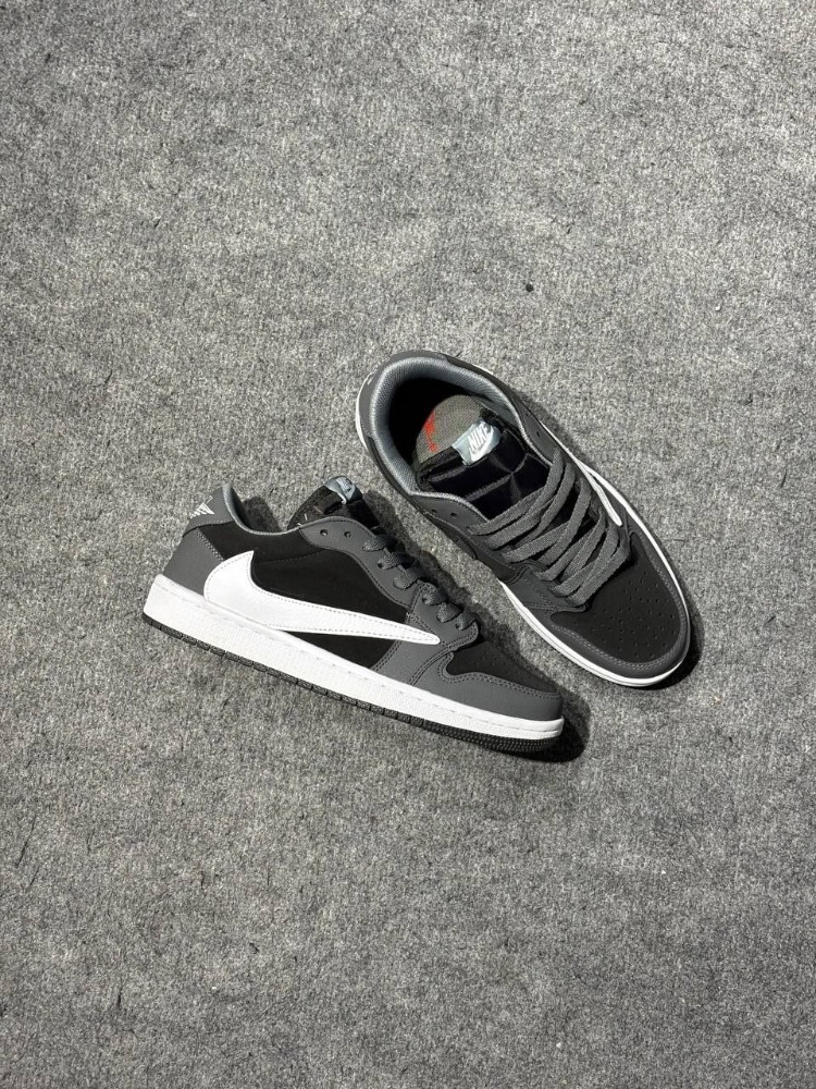 NİKE TRAVİS SCOOT x AIR JORDAN 1 LOW OG BLACK GREY