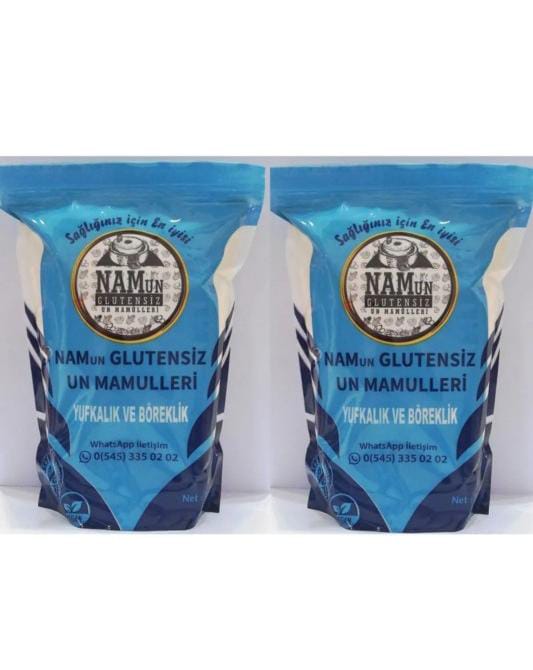 NAM GLUTENSİZ YUFKALIK BÖREKLİK UN 1 KG X 2