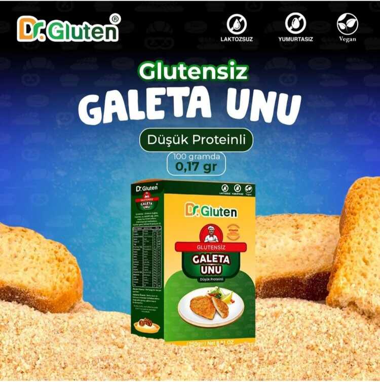 DR.GLUTEN GLUTENSİZ GALETA UNU 250 GR
