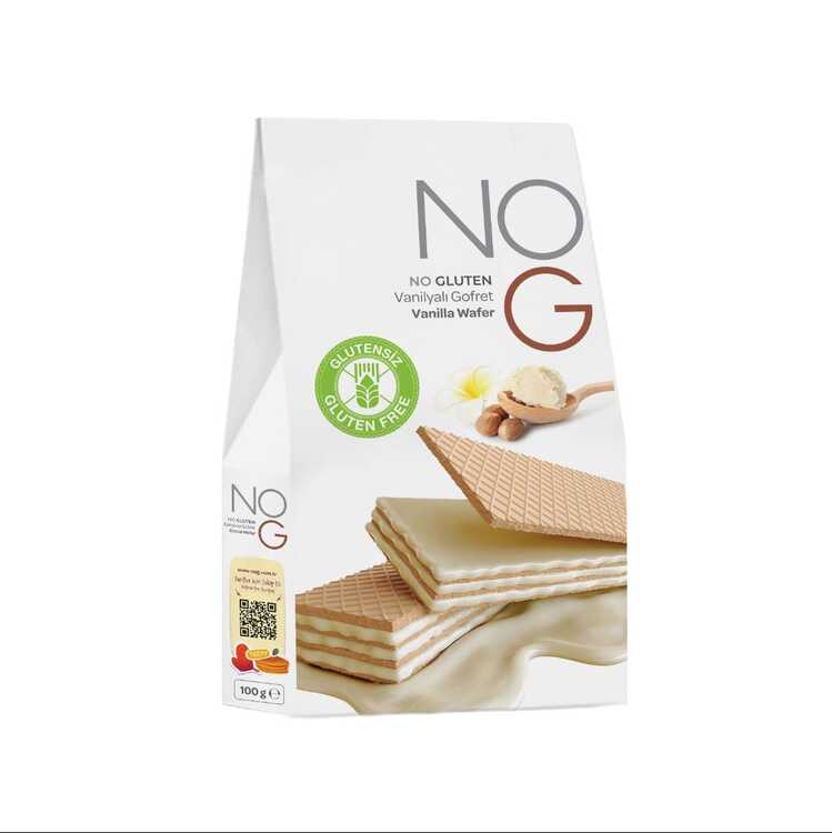 NOG GLUTEN VANİLYALI GOFRET 100 GR