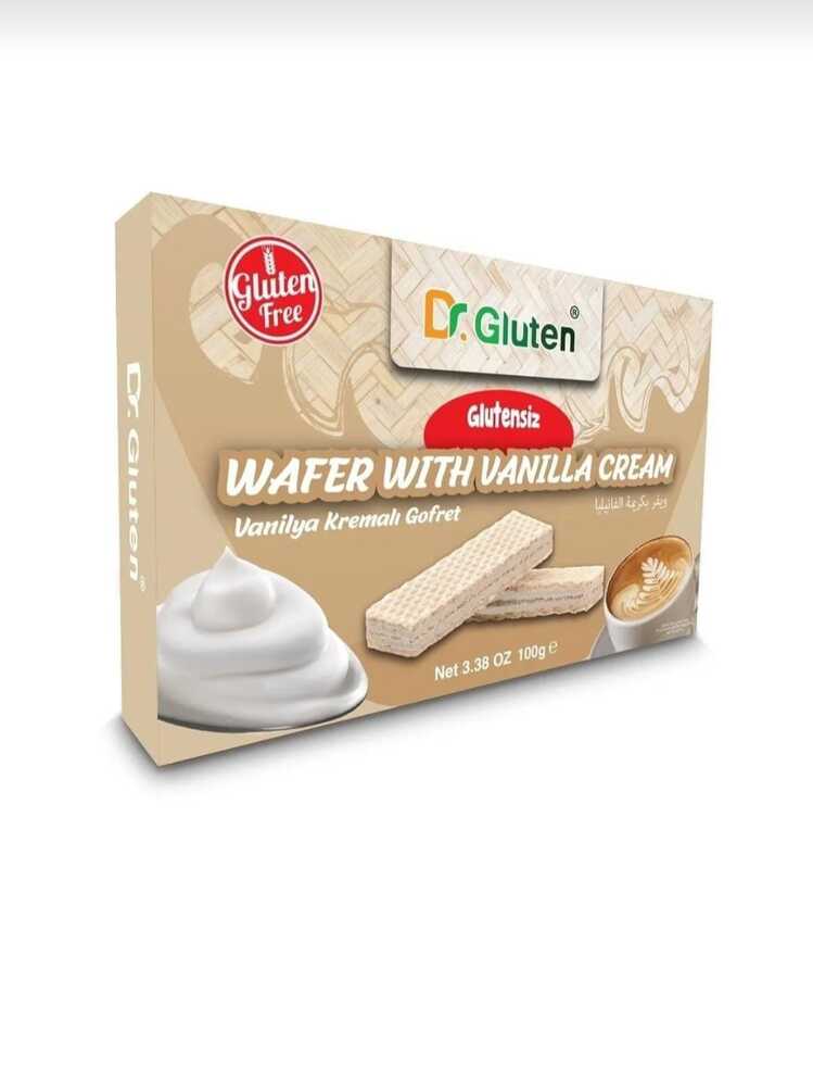 DR.GLUTEN VANİLYALI GOFRET 100 GR