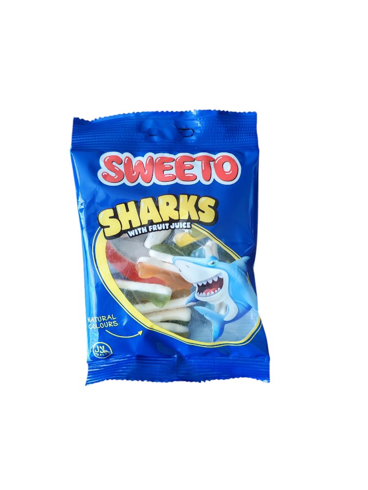 SWEETO SHARKS JELİBON 80 GR