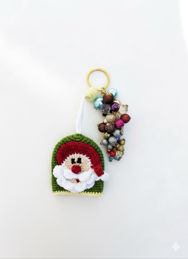 Yılbaşı Charm Anahtarlık