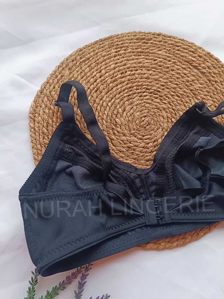 siyah jarse toparlayıcı sütyen