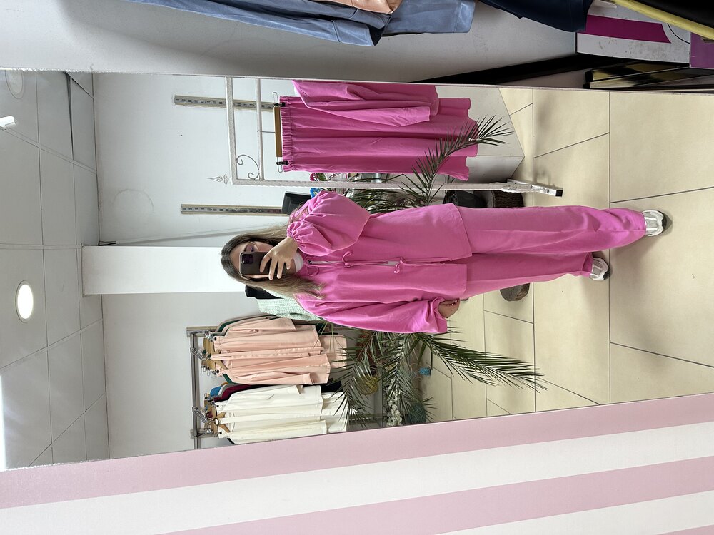 Pembe Kimono Takım