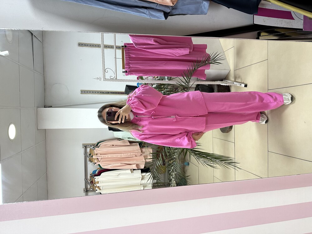 Pembe Kimono Takım