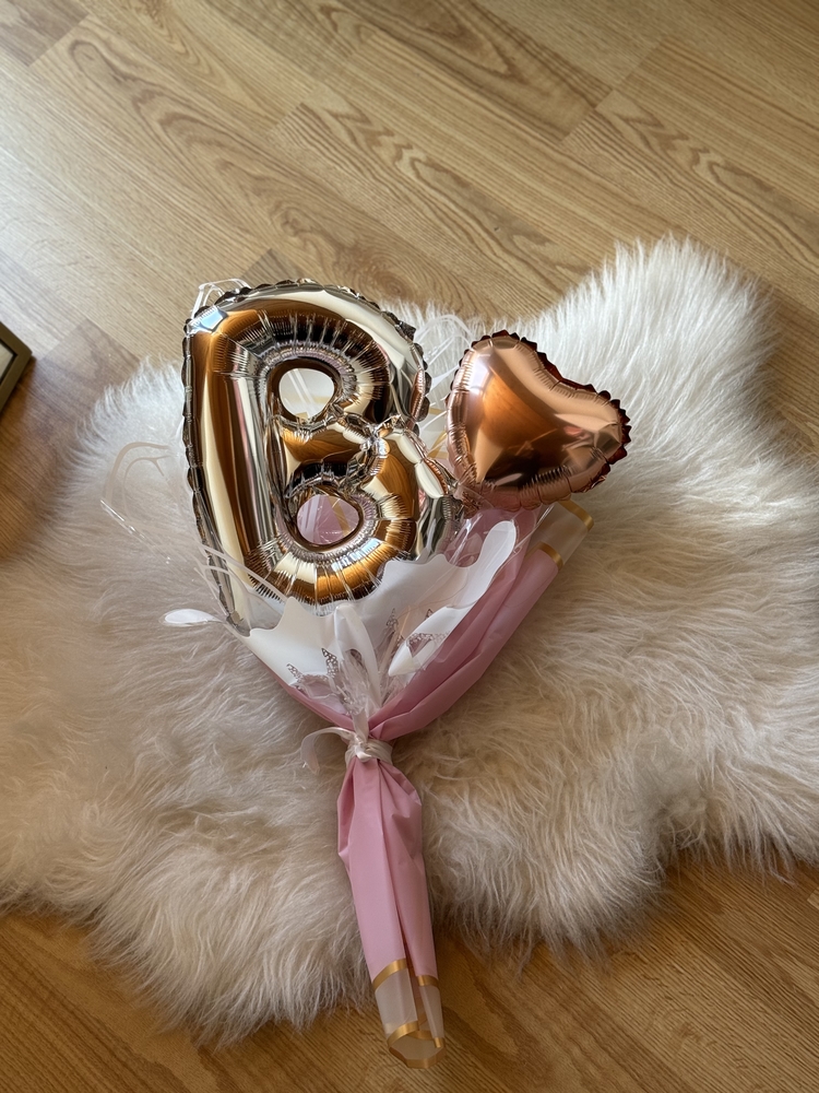Balon harf buket 