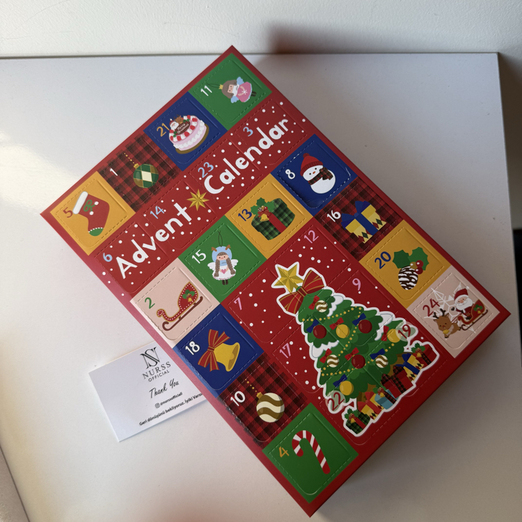 Advent calendar/ yılbaşı takvimi 