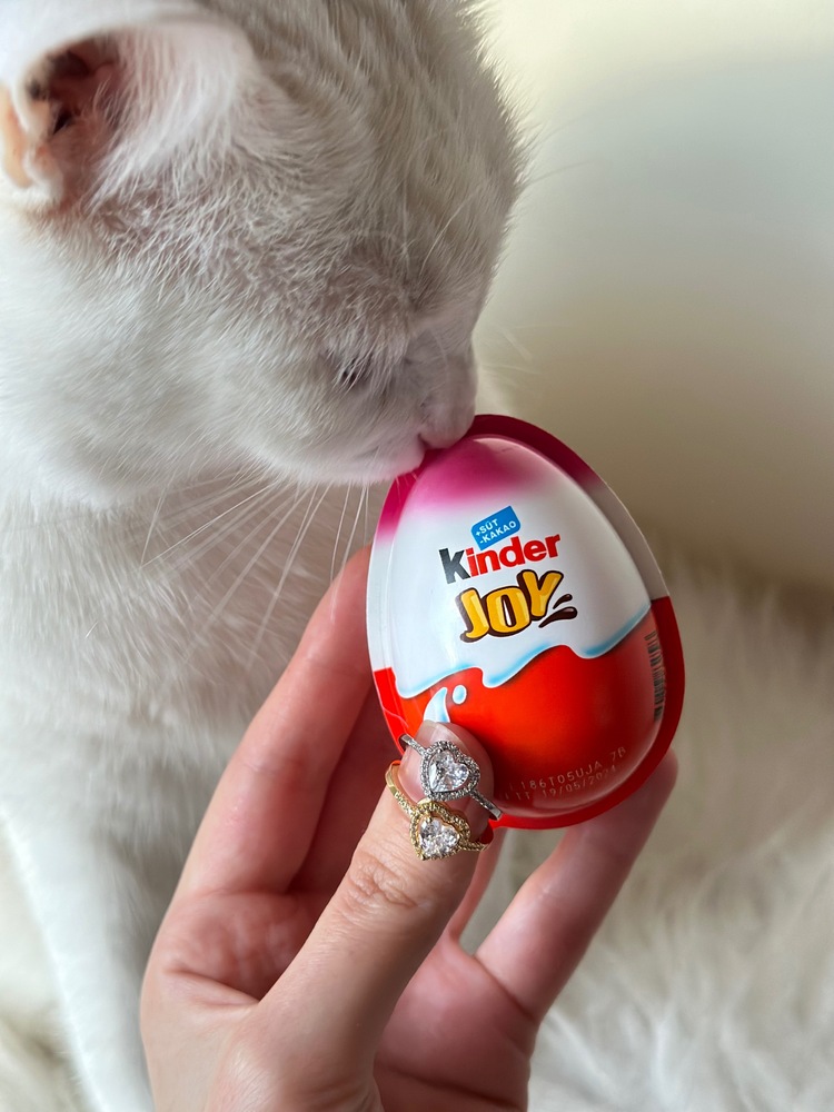 ÖZEL KINDER YUMURTA İÇİNDE YÜZÜK