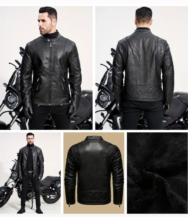 Motorcu Mont İç Kısmı Kürk