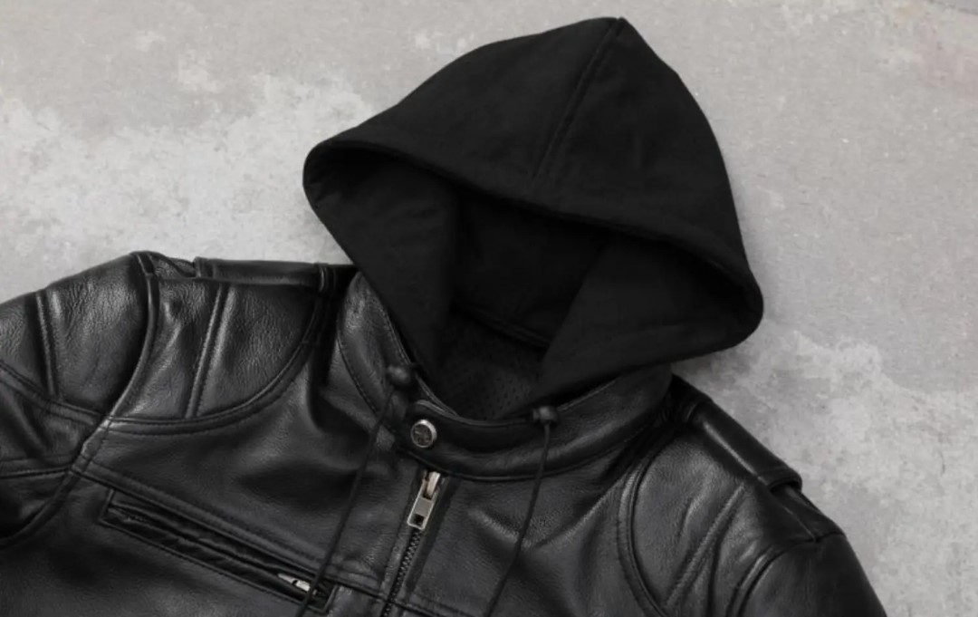 Çıkartılabilir Kapüşonlu Hakiki Deri Mont SlimFit Kesim
