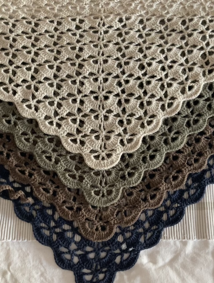 Örgü Bandana (Büyük Boy)