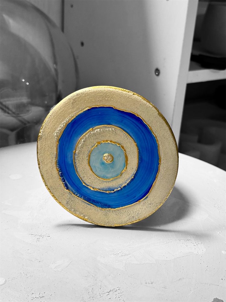 Özel tasarım porselen nazarlık 11 cm 