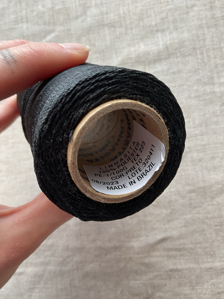 Linhasita 0,35mm Siyah Hiç kullanılmadı 448 metre