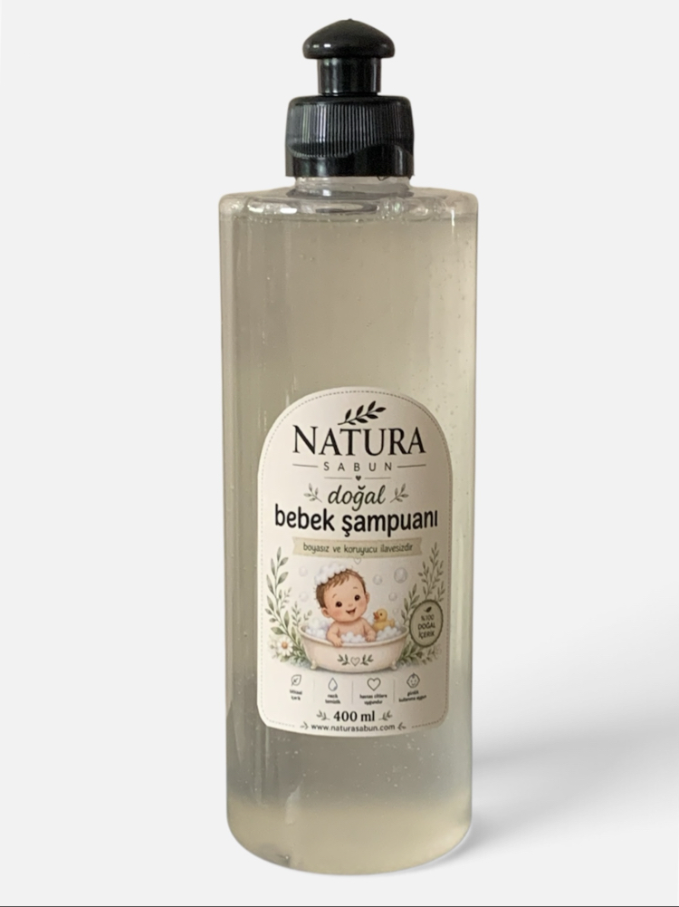 BEBEK ŞAMPUANI SAĞLIKLI GÜVENLİ SAÇ VE DUŞ KEYFİ 400 ml