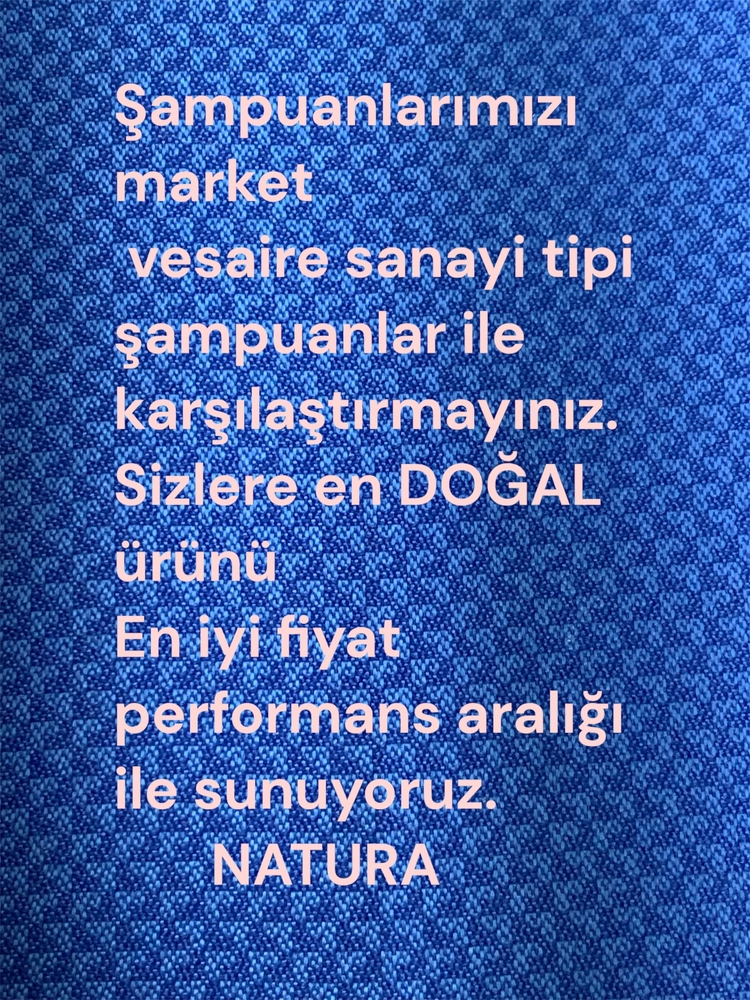 Doğal Türk Hamamı Şampuanı (Beyaz Sabun) 400 ml.