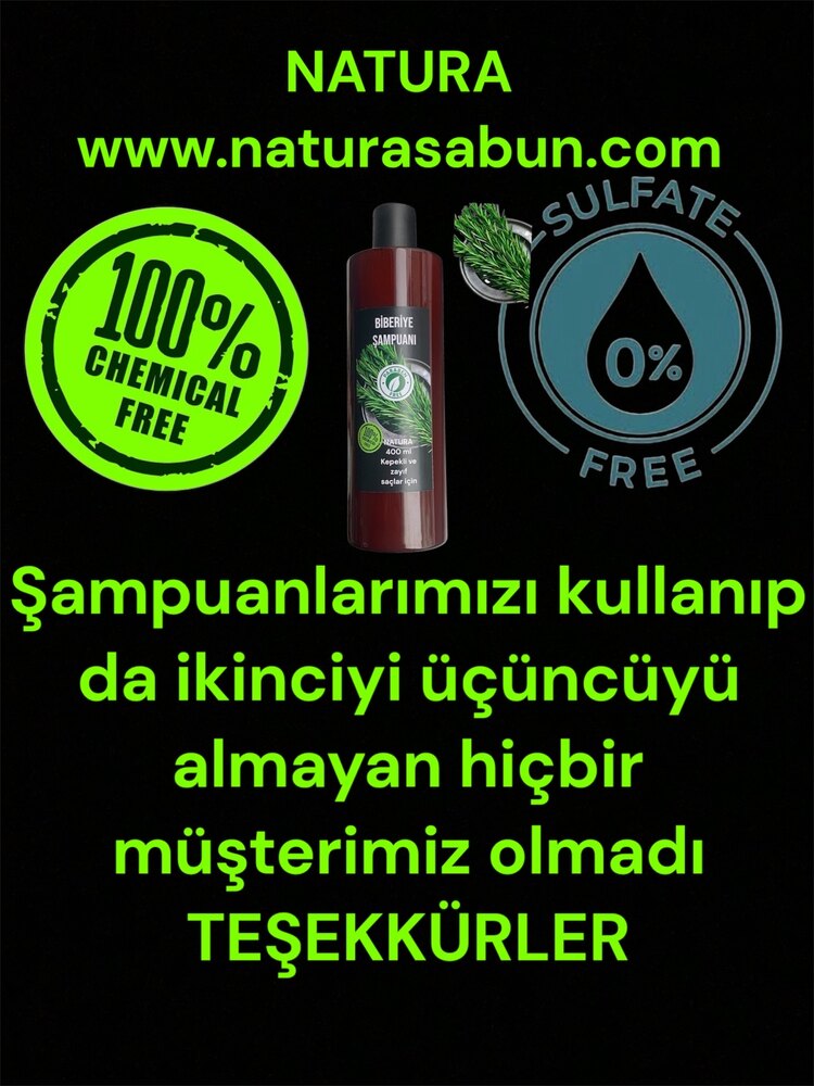 BİBERİYE ŞAMPUANI-HEM SAÇ HEM VÜCUT-DÖKÜLME KARŞITI VE “KEPEKLİ SAÇLARA SON” 400 ml