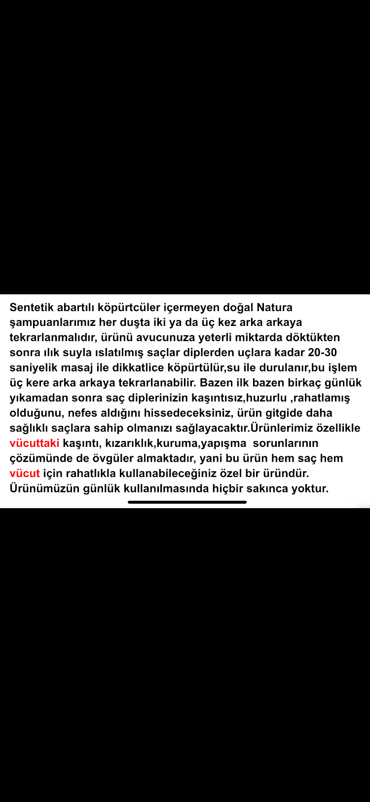Doğal Türk Hamamı Şampuanı (Beyaz Sabun) 400 ml.