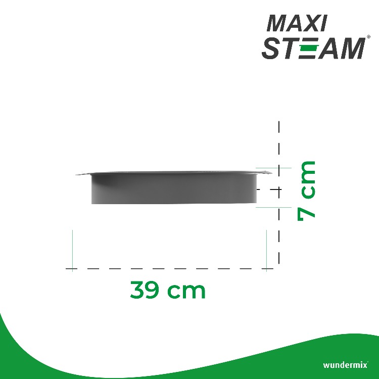 Wundermix MaxiSteam Varoma Yükseltici Thermomix Mutfak Robotu TM6 ve TM5 için