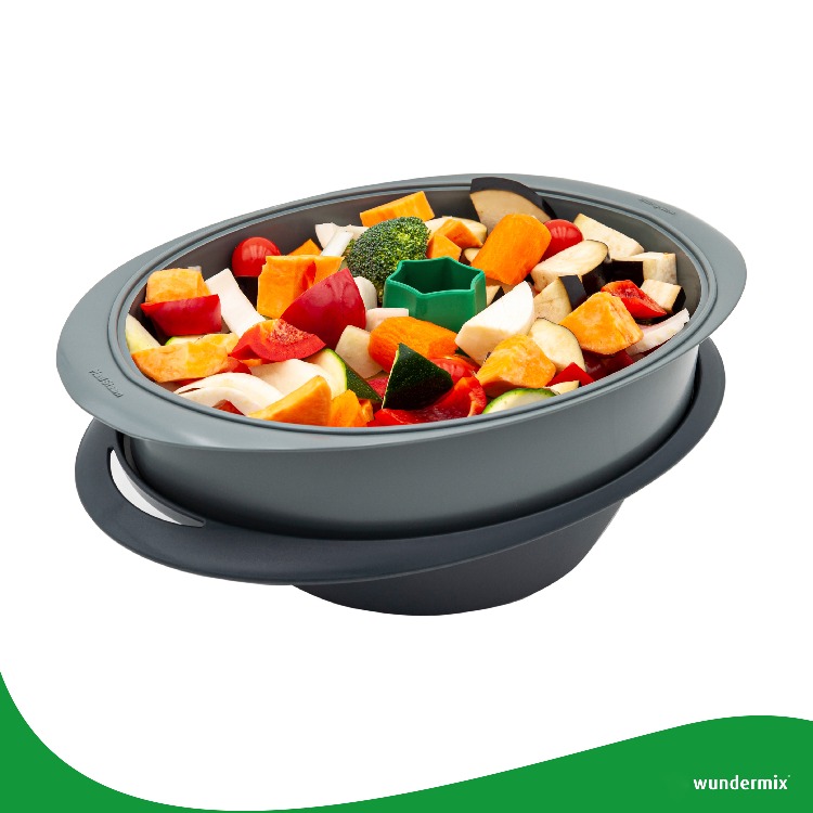 Wundermix MaxiSteam Varoma Yükseltici Thermomix Mutfak Robotu TM6 ve TM5 için