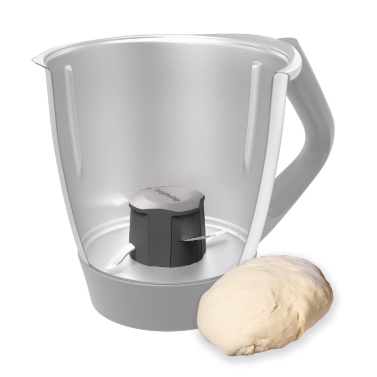 Wundermix TeigBuddy Thermomix Mutfak Robotu TM7 ve TM6 için Hamur kalıntısı önleyici