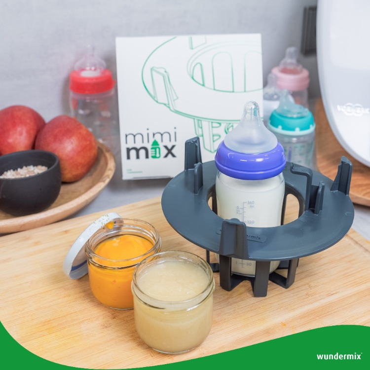 Wundermix Mimimix Thermomix TM7, TM6, TM5 için biberon ve mama ısıtıcısı